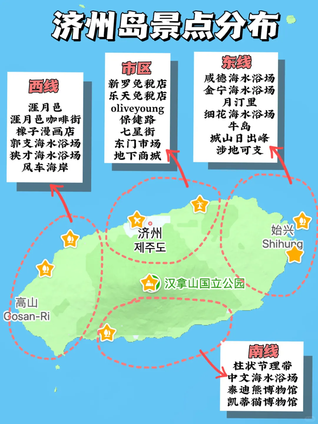 济州岛必打卡景点全攻略|玩转济州岛！！