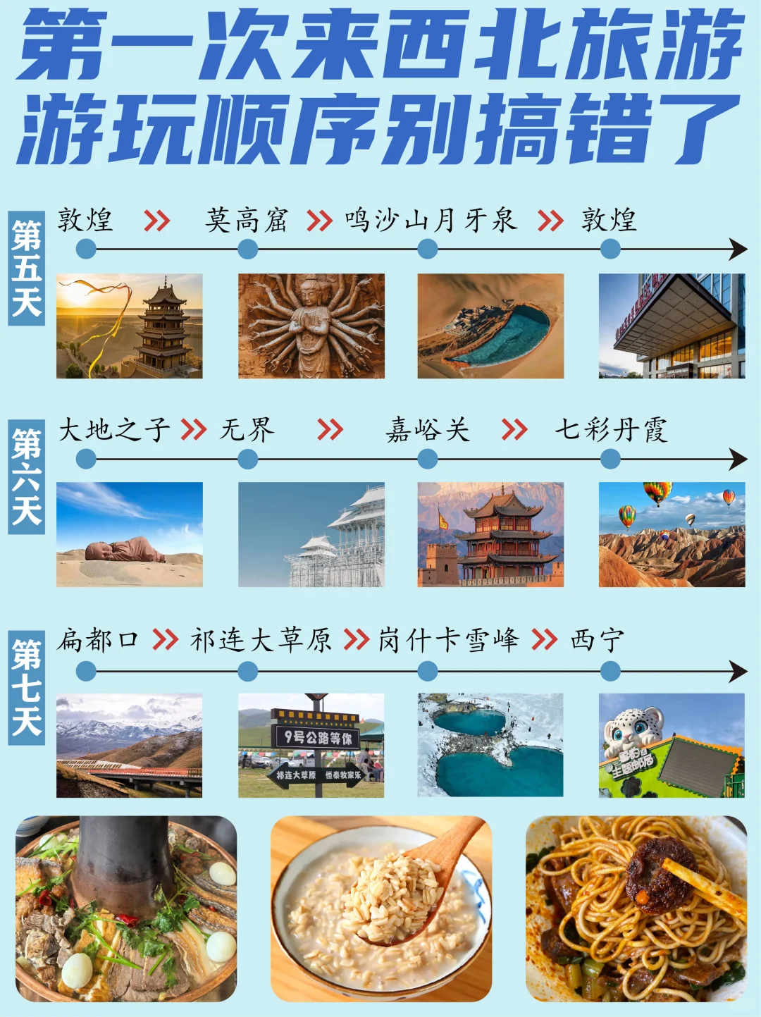 【7 天青甘环线】比任何景点都更迷人！