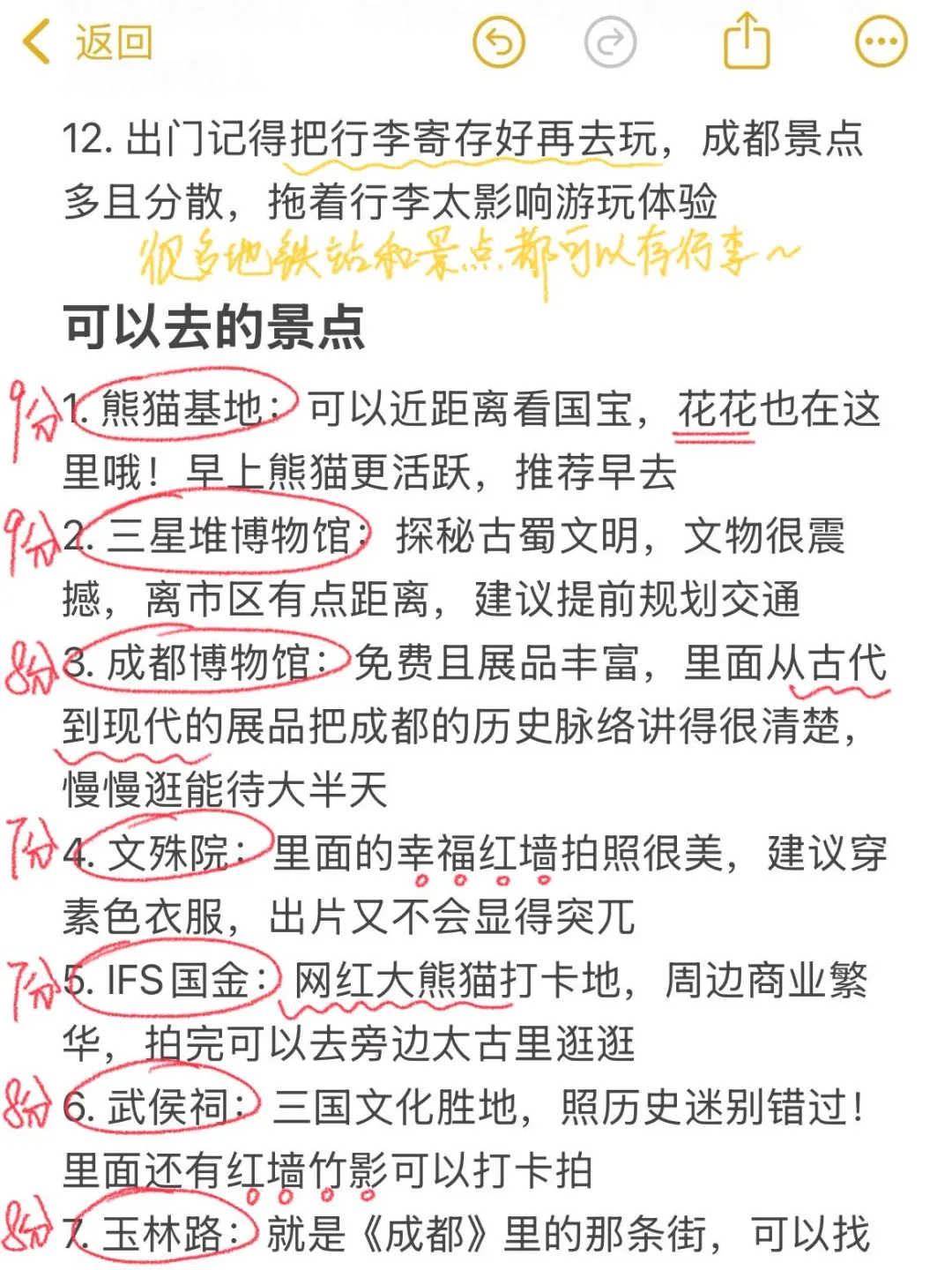 成都旅游真实感受(仅个人意见)