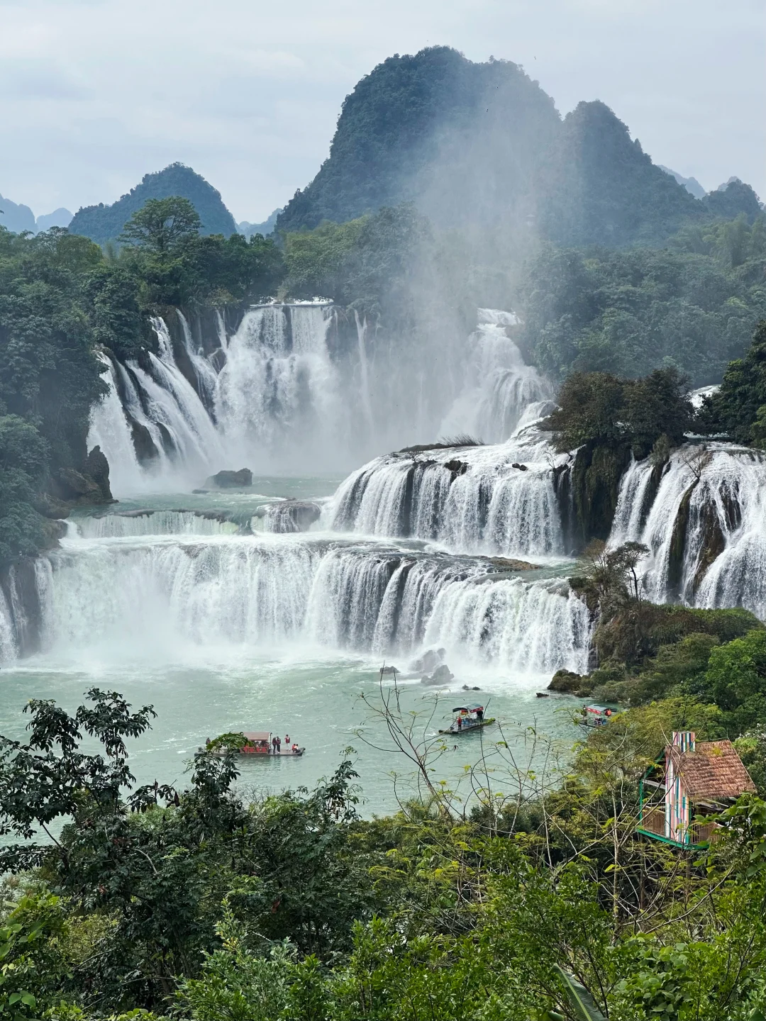 10.31德天瀑布实况🌊花了173r才知道有多冤