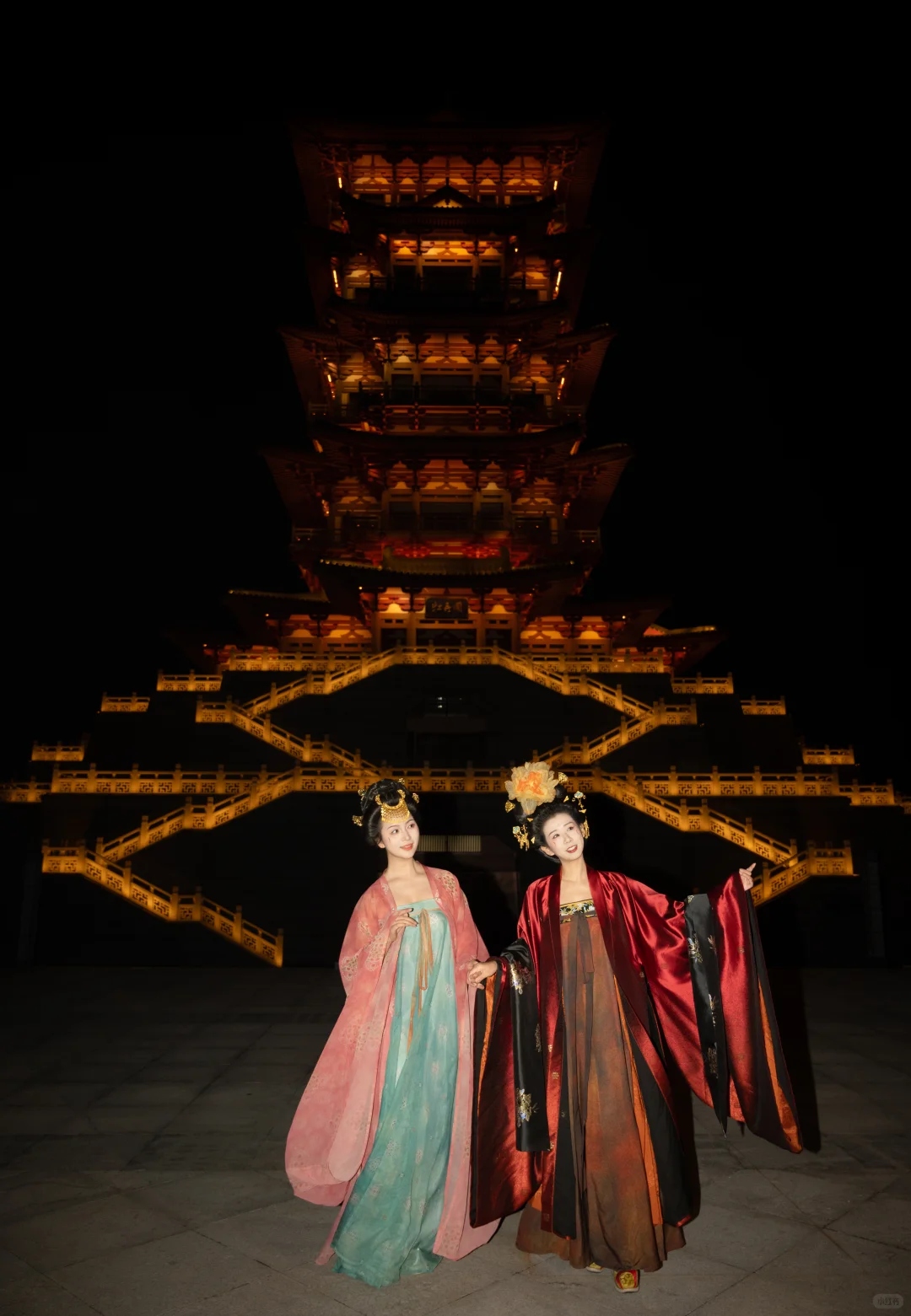 洛阳新晋汉服打卡地！牡丹阁也太出片了！