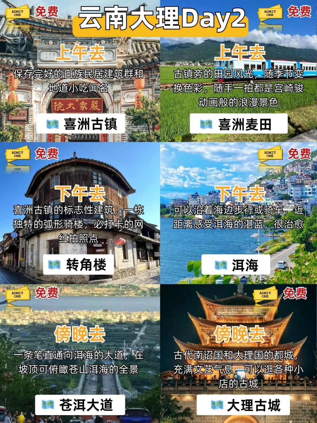 📍昆明-大理-丽江4天3晚省钱保姆级攻略