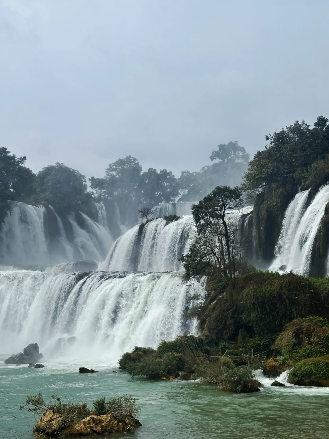 10.31德天瀑布实况🌊花了173r才知道有多冤