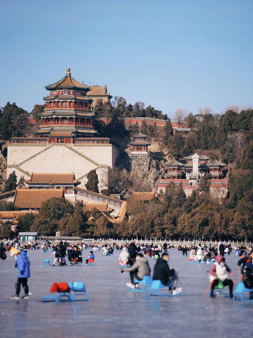 立冬啦‼️颐和园冰场开放倒计时❄️超期待💯