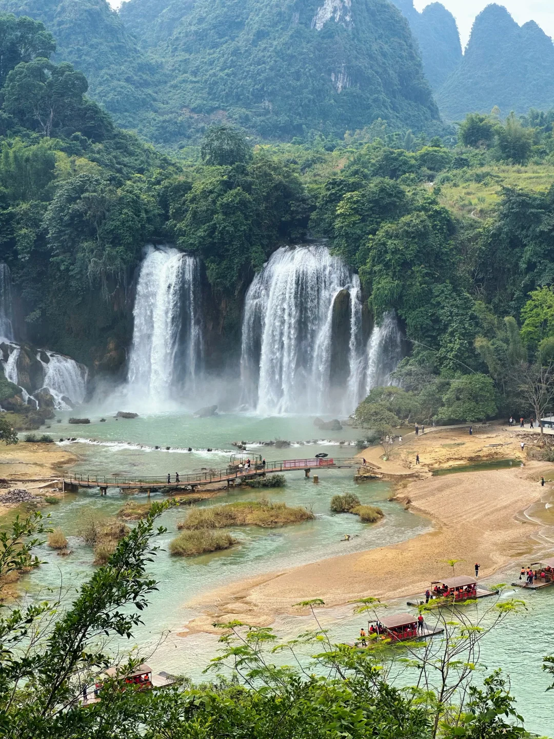 10.31德天瀑布实况🌊花了173r才知道有多冤
