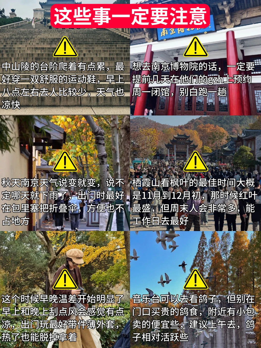 10-11月准备来南京的姐妹，千万要注意了‼