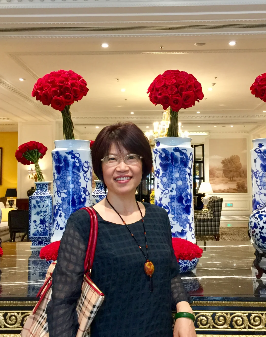 去了欧洲跟到了天津似的