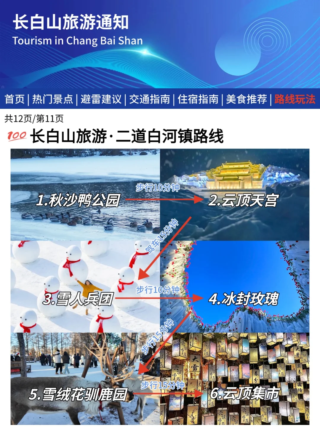 长白山刚发布的旅游通知📢幸好提前看到了