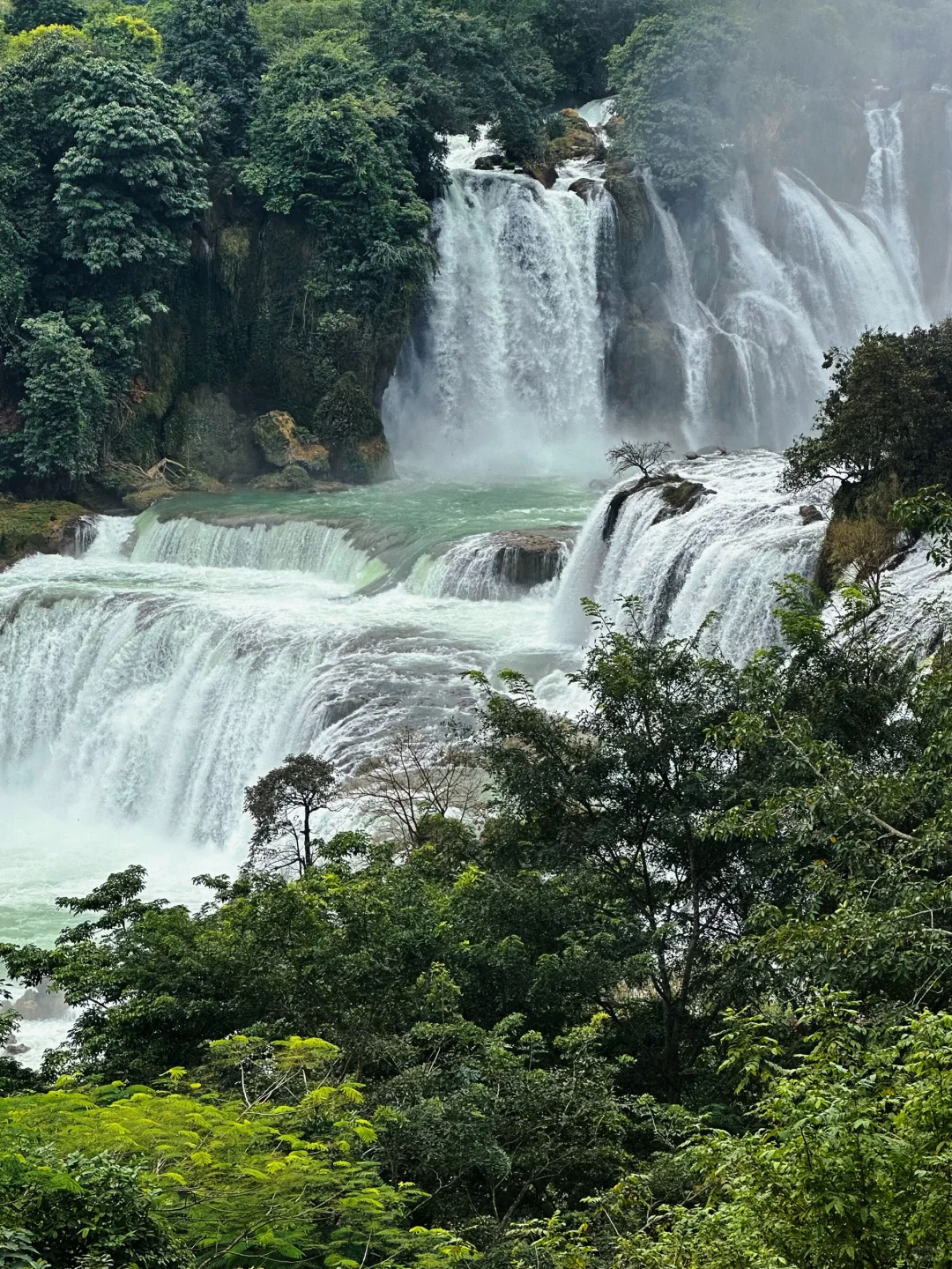 10.31德天瀑布实况🌊花了173r才知道有多冤