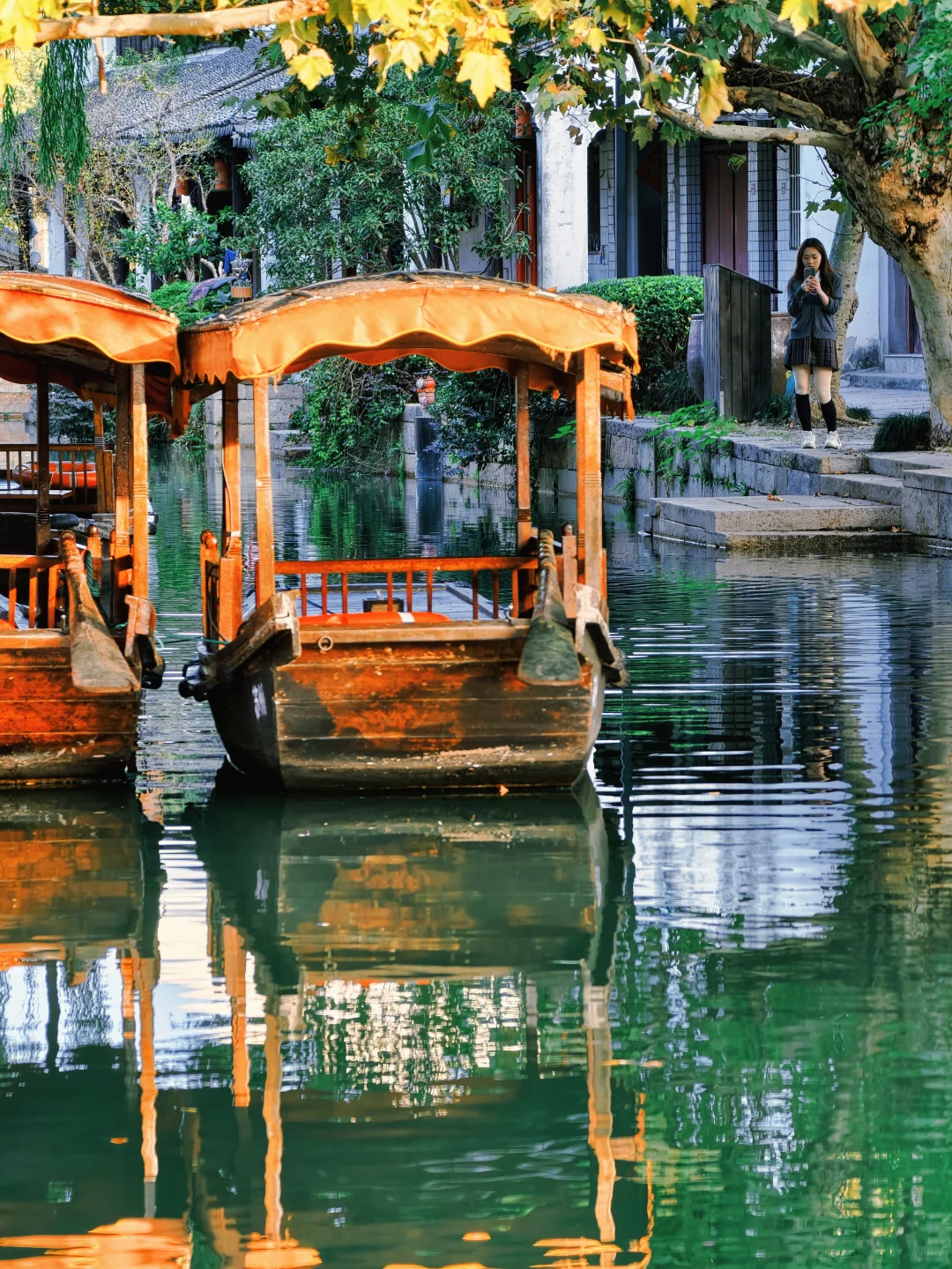 入秋的苏州，绝美水乡