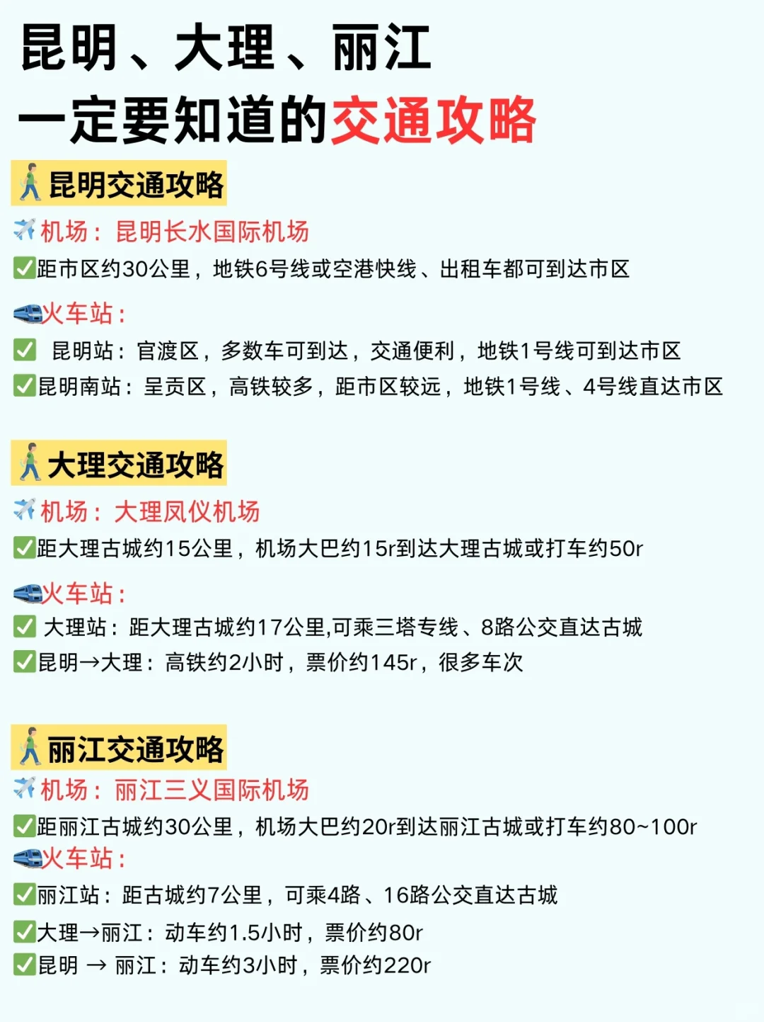 📍昆明-大理-丽江4天3晚省钱保姆级攻略