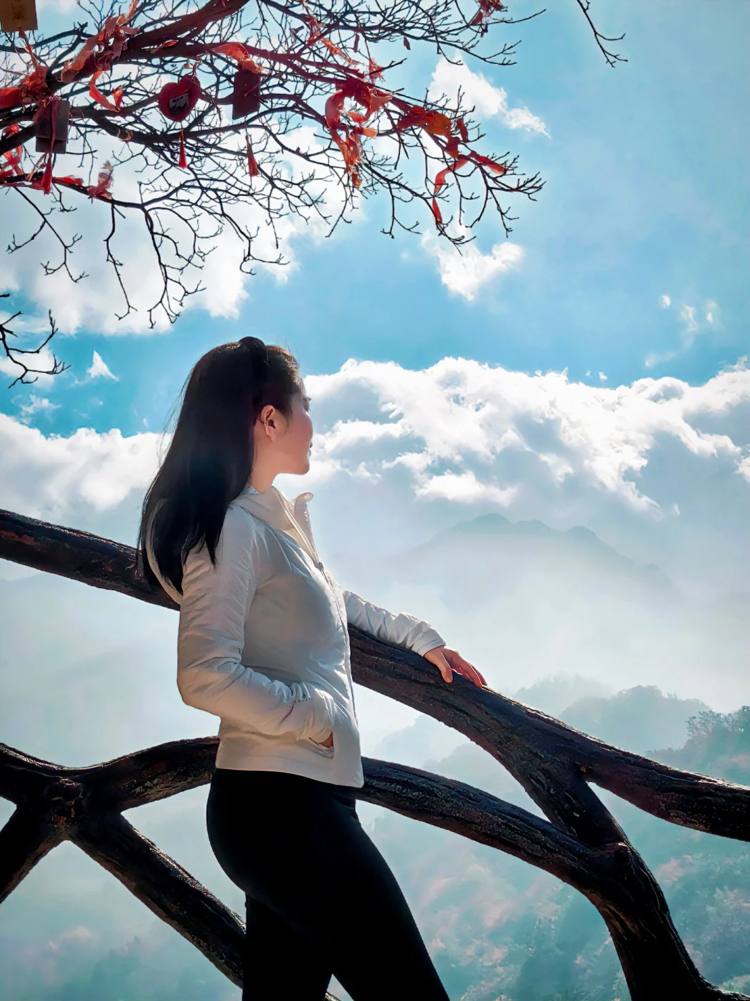 翠华山的秋色美绝了🍂