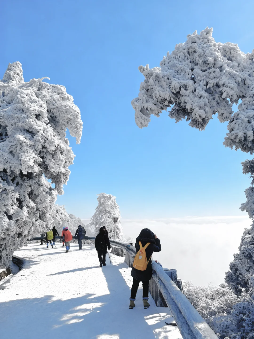 推荐个广东人最省时省钱的赏雪地：南岳衡山