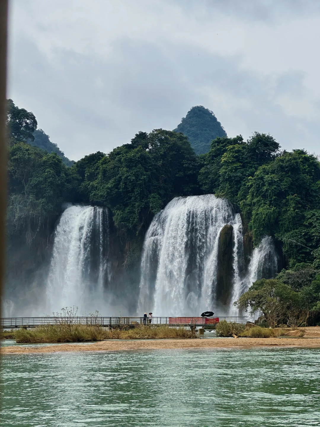 10.31德天瀑布实况🌊花了173r才知道有多冤