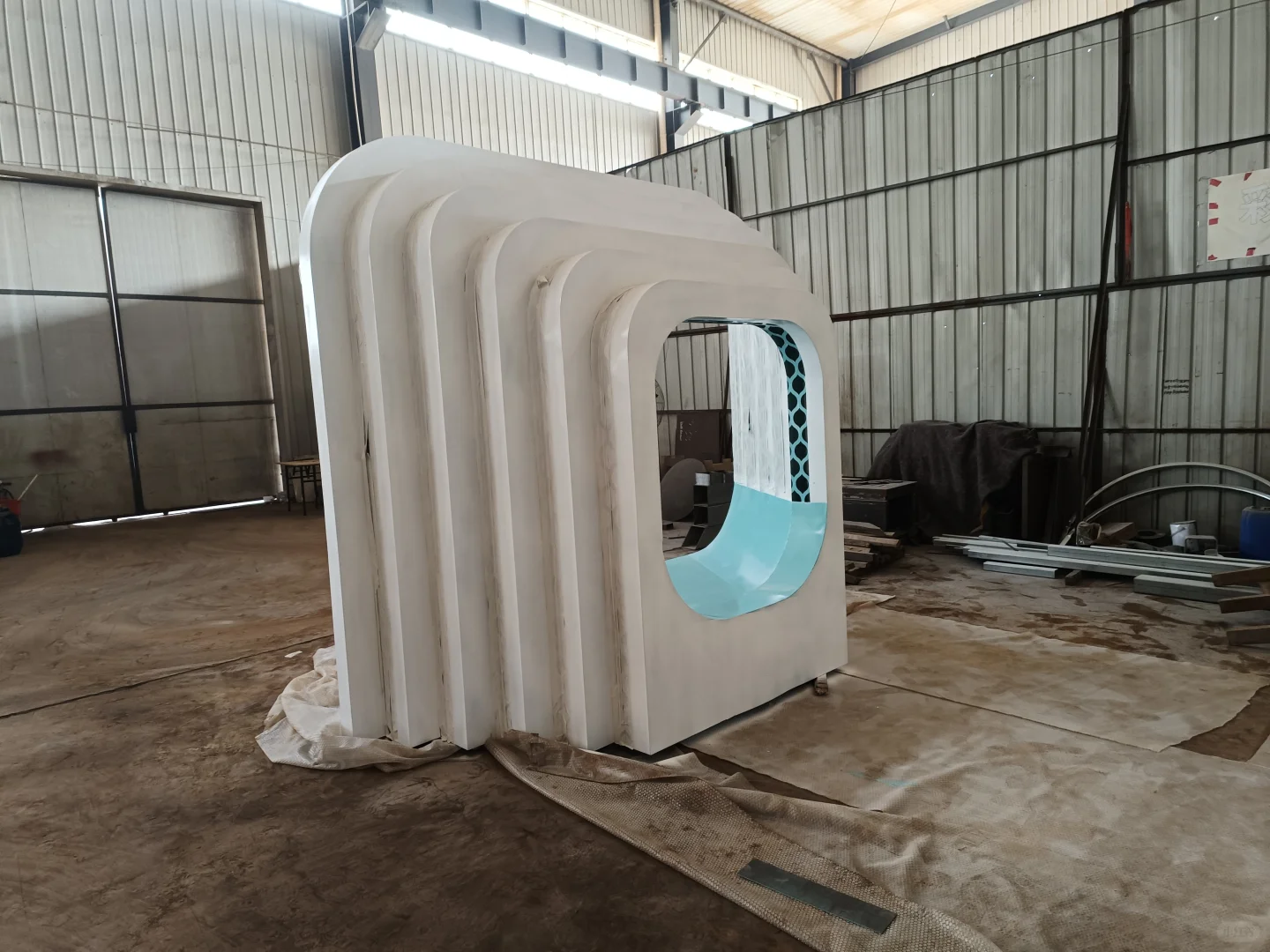 云南楚雄耐候钢景观