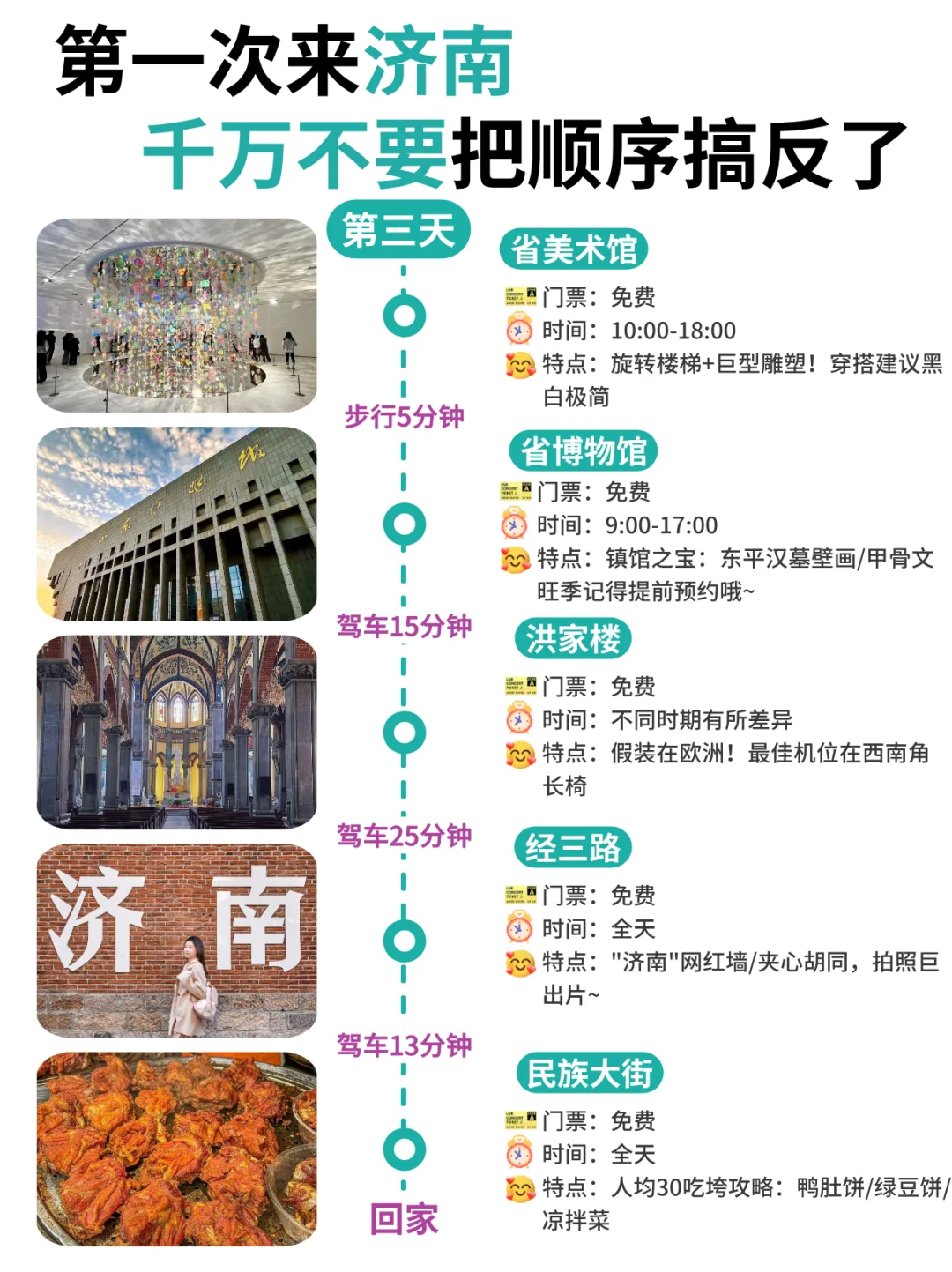 济南超详细旅游攻略！