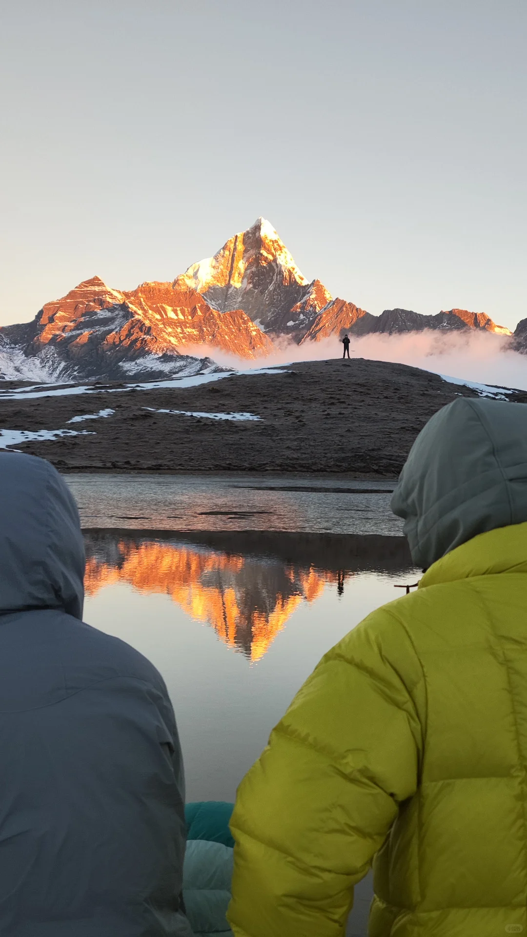 八角棚，四姑娘山绝佳倒影、日照金山观景点