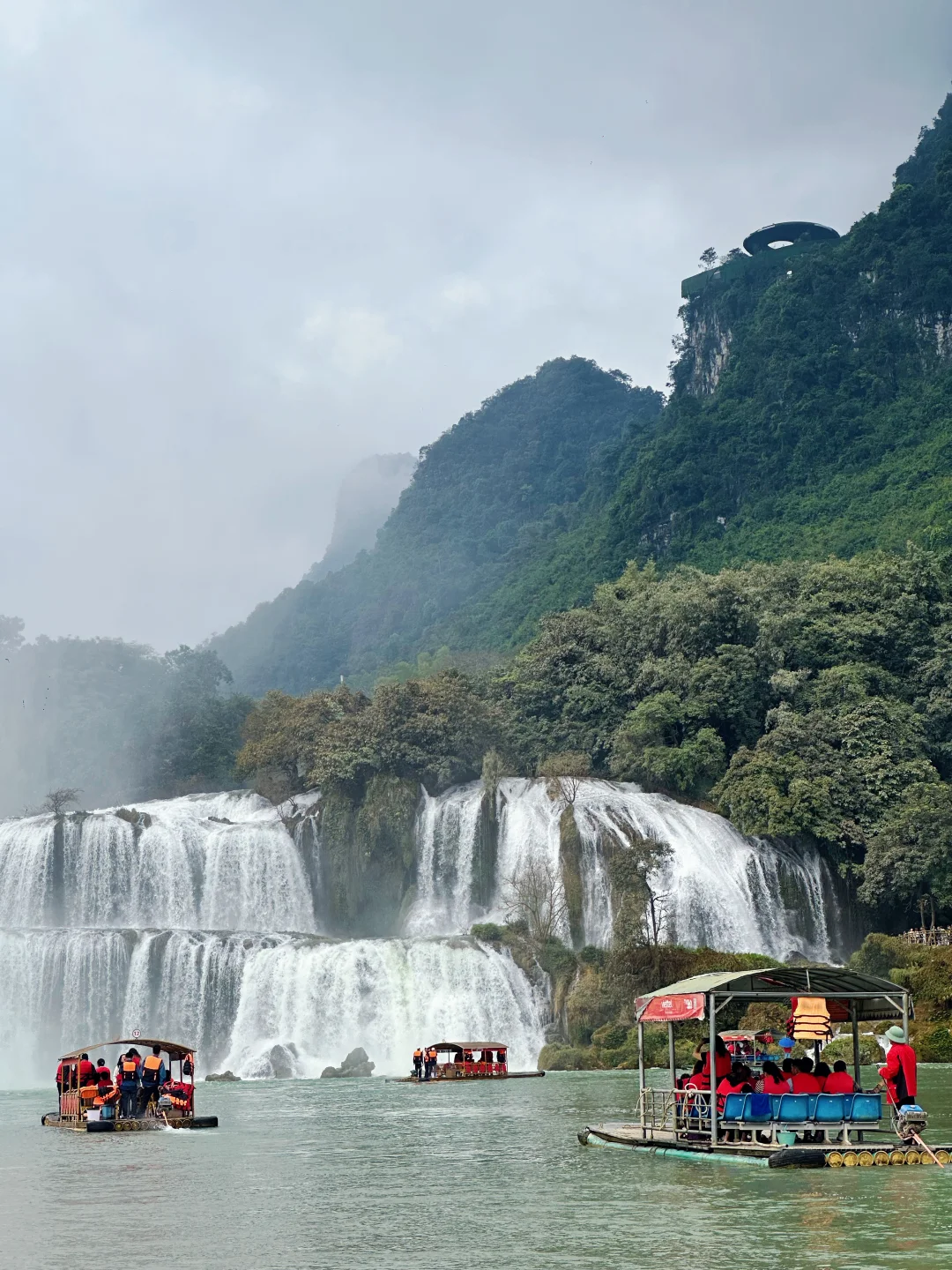 10.31德天瀑布实况🌊花了173r才知道有多冤