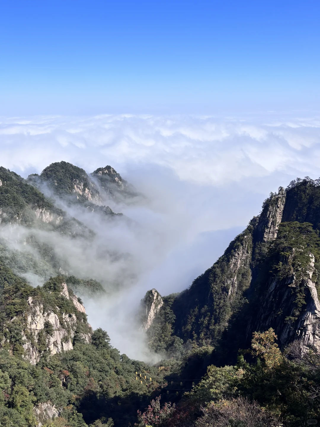河南不宣传这个山真的糊涂！没有热度但绝美