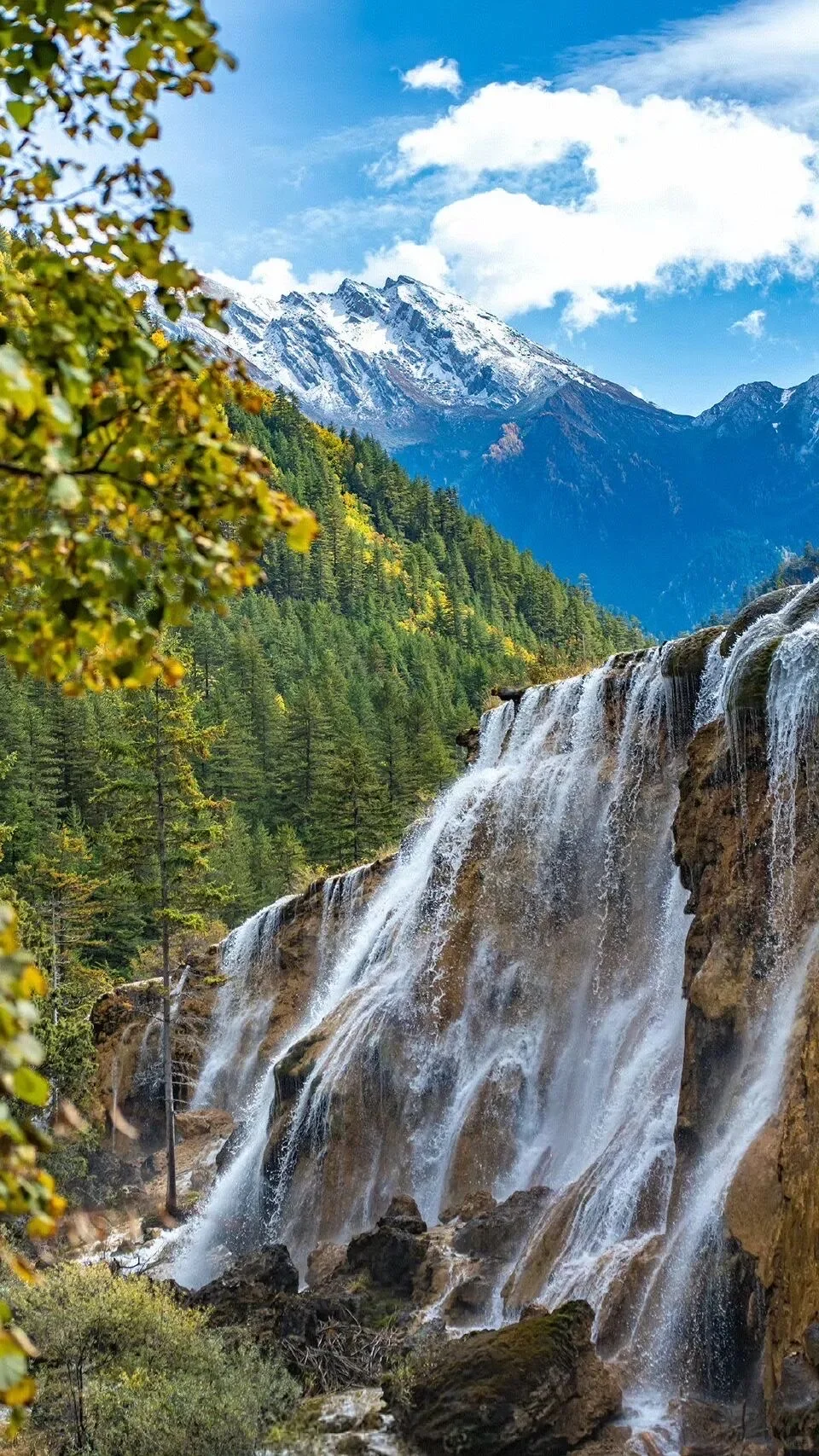 如果一生只去一次九寨沟 ，那一定是秋天！！