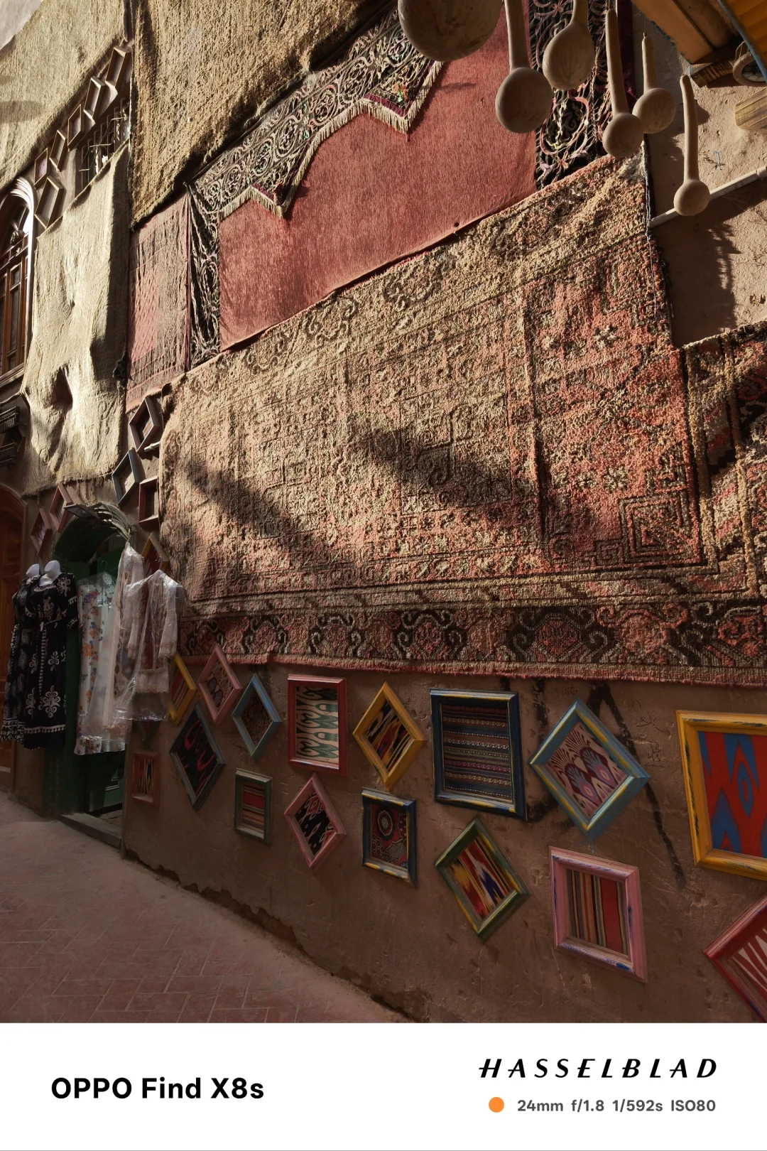 我来到了喀什的色彩里