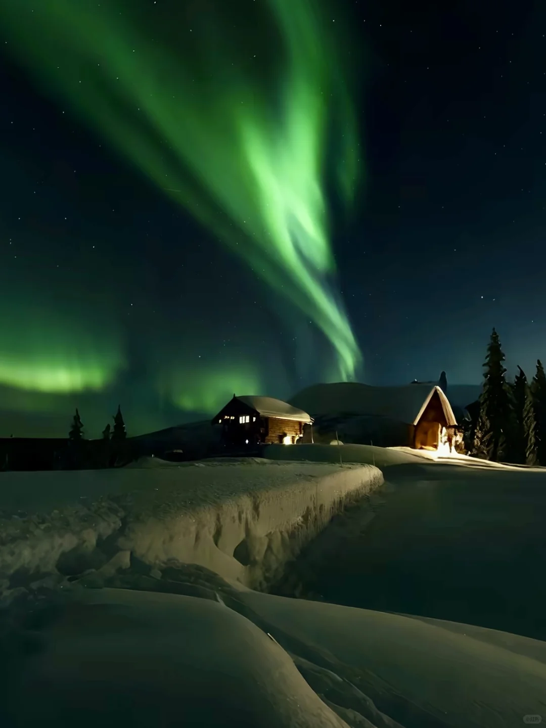 人生建议，一定要在11-2月去漠河看一次极光