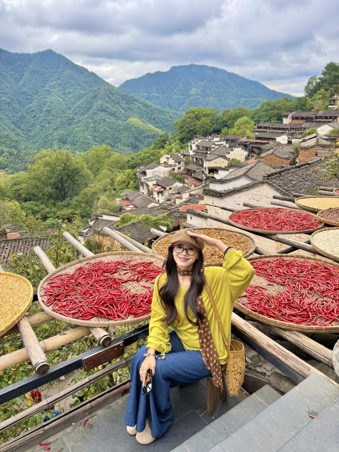 🍂篁岭秋天实况！18张图放不下太美了（附攻略