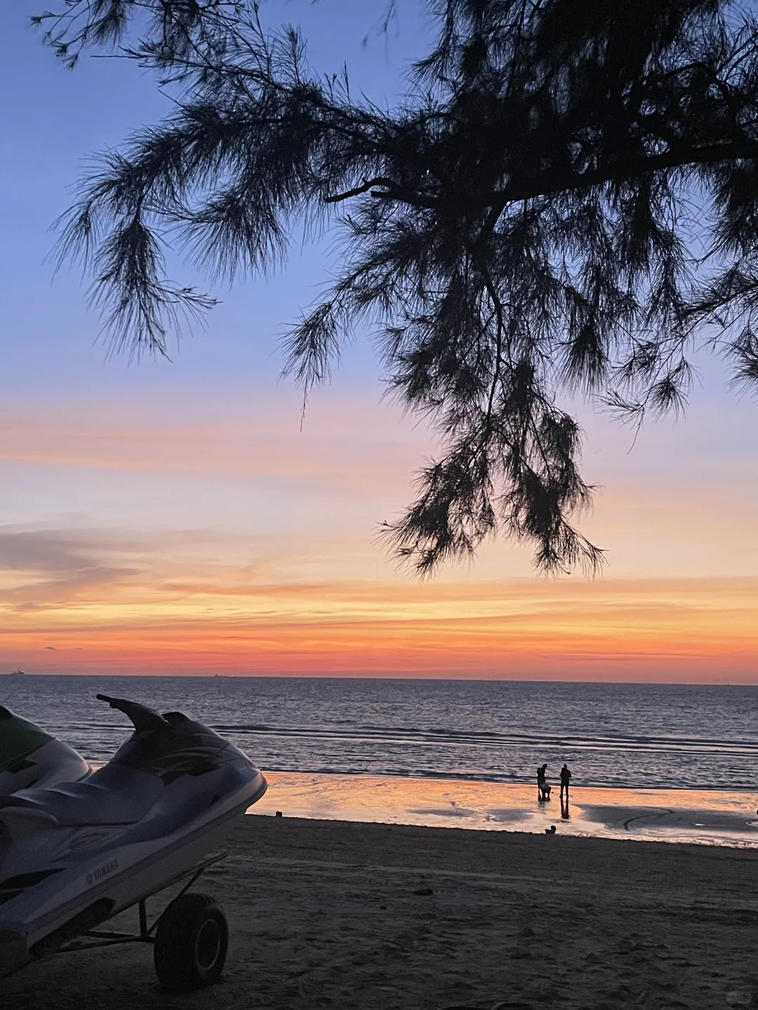 涠洲岛遇超美日落🌅