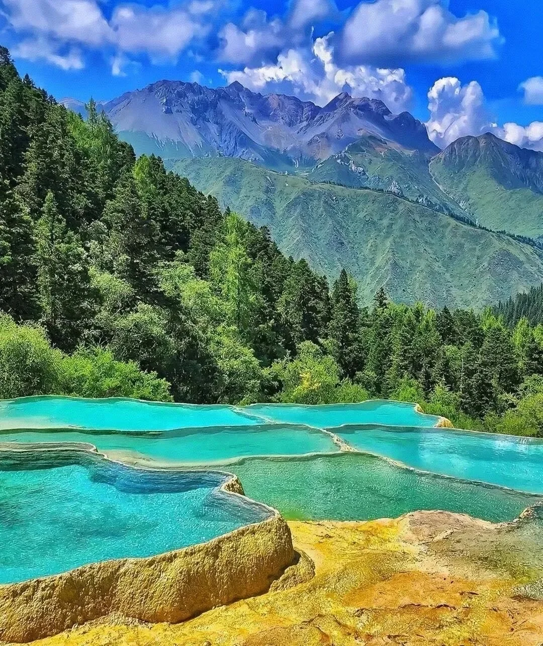 如果一生只去一次九寨沟 ，那一定是秋天！！