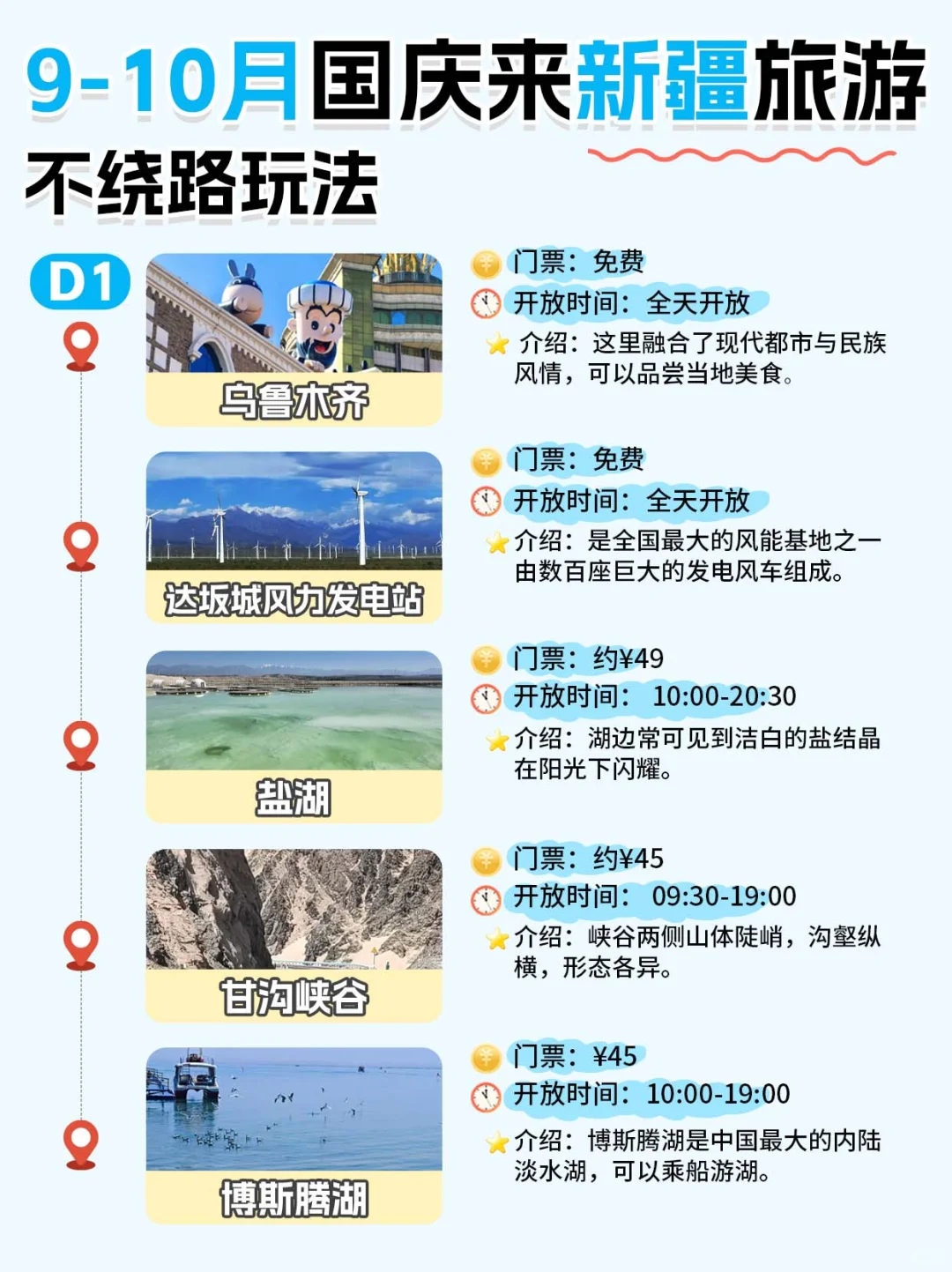 太绝了❗️国庆南疆旅游还能这样玩💯