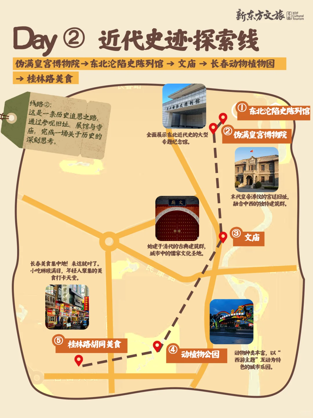 J人的长春旅行全景点图！附游玩攻略