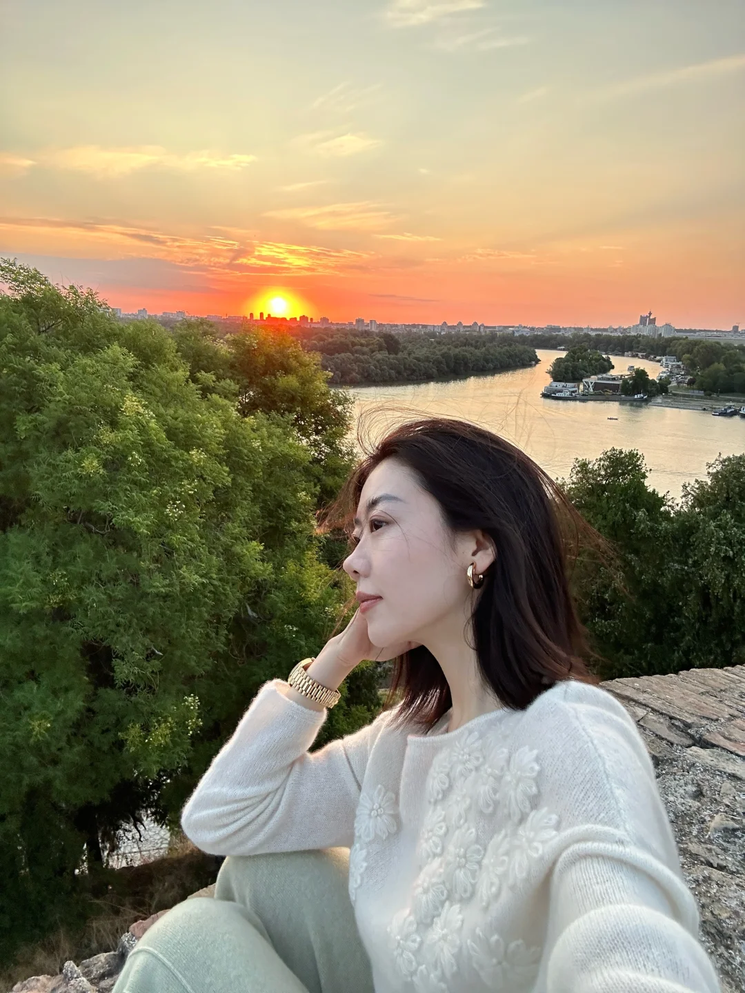 2025.8.6来自贝尔格莱德的日落🌄