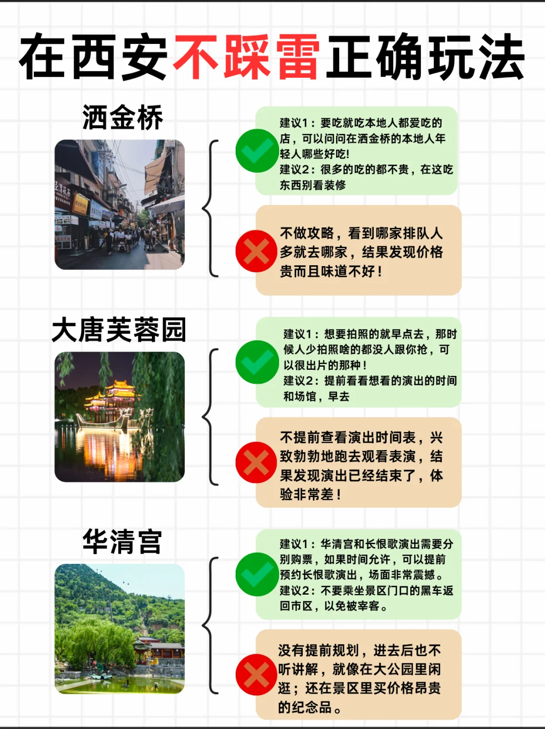 西安景点保姆级攻略📝收藏这篇说走就走