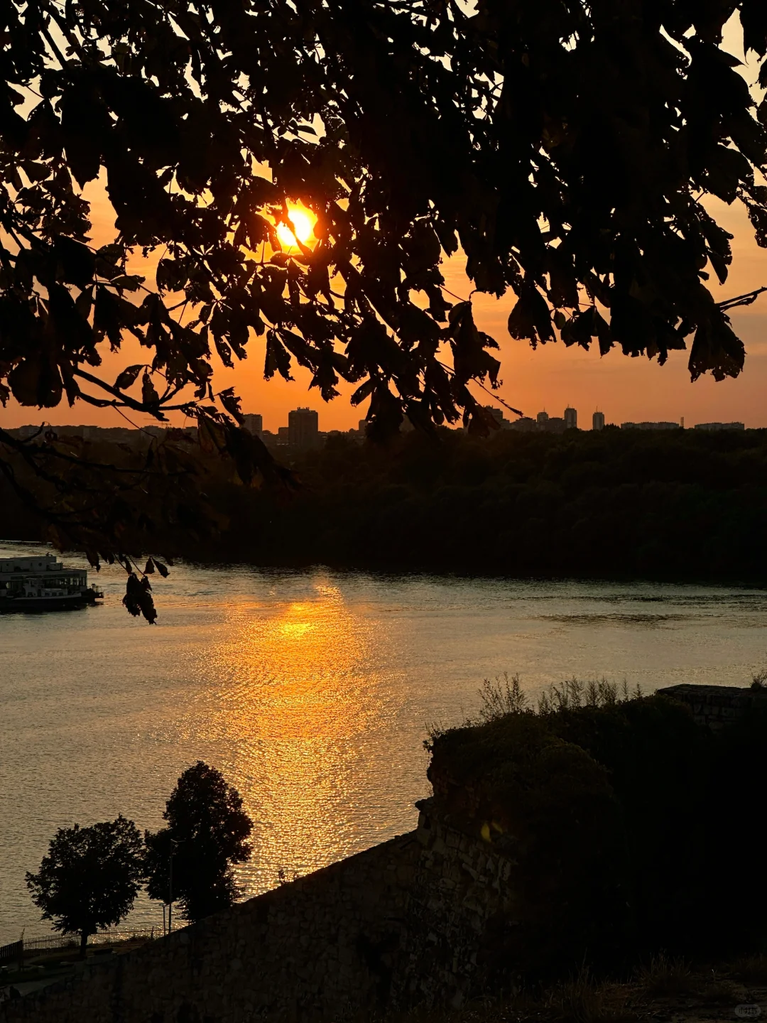 2025.8.6来自贝尔格莱德的日落🌄