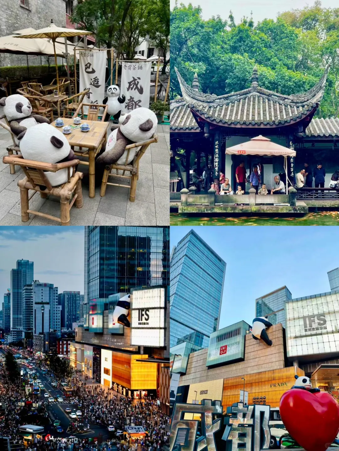 成都烟火之旅！景点美食无缝衔接🔗