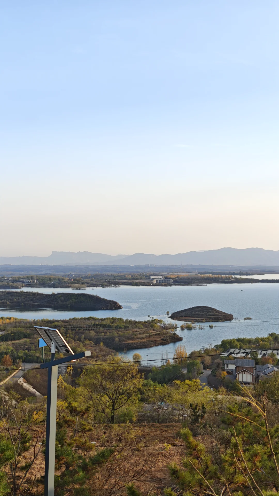 岗南水库私藏观景点，带娃徒步超惬意