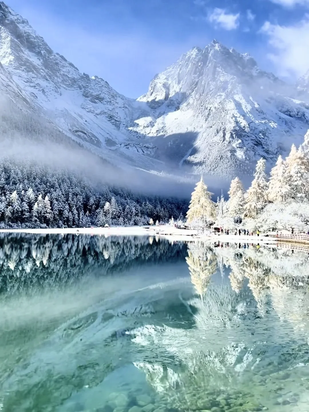 雪后的毕棚沟！！美成了北欧……（附攻略）