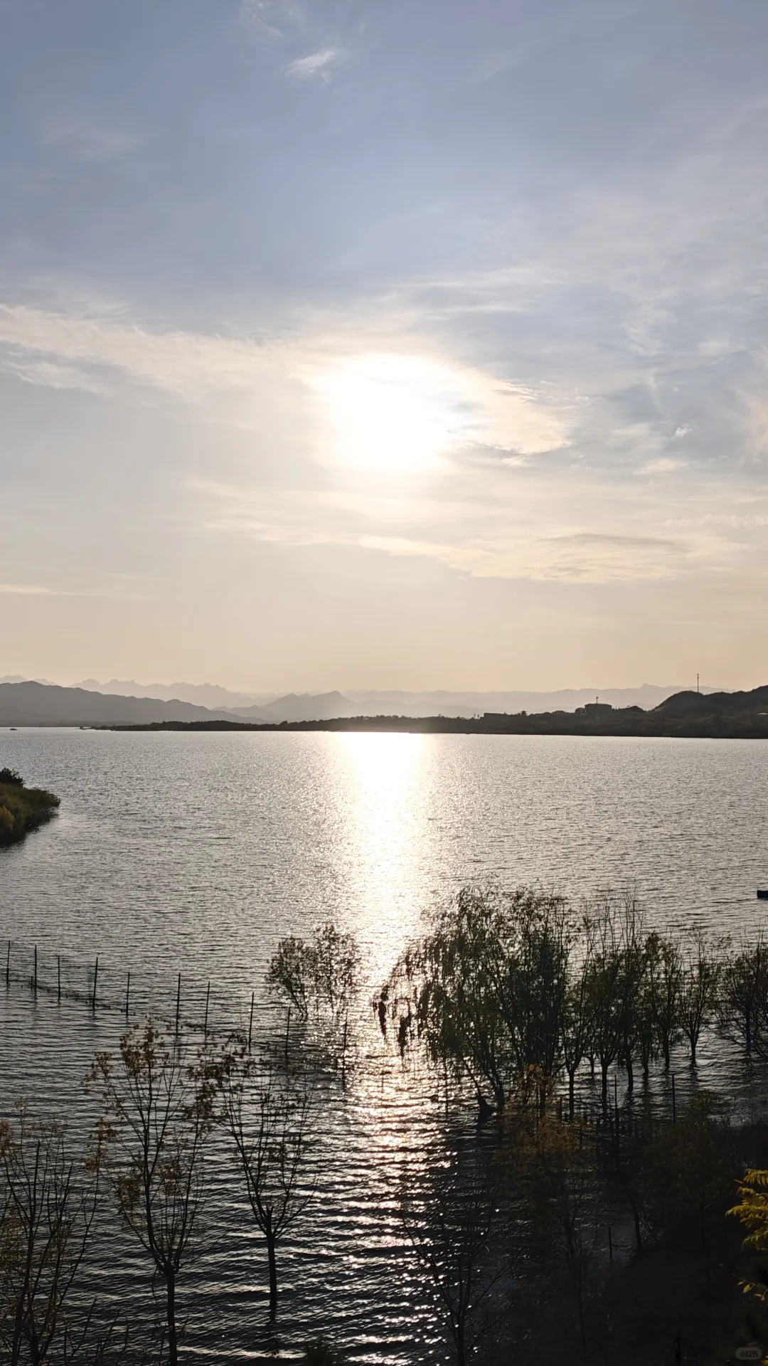 岗南水库私藏观景点，带娃徒步超惬意