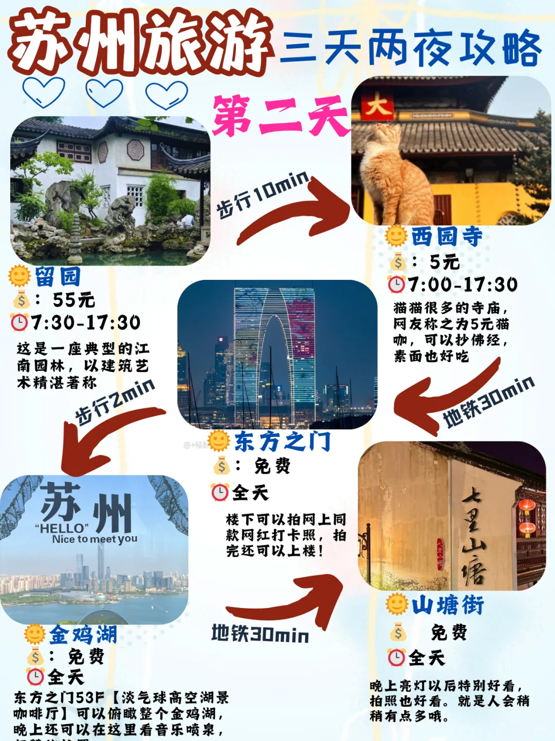 苏州旅游 | 三天两夜苏州旅游攻略大公开
