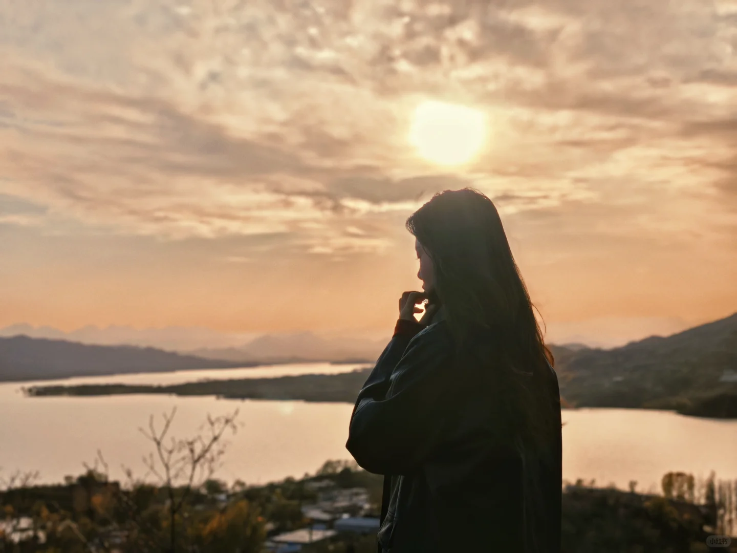 岗南水库私藏观景点，带娃徒步超惬意