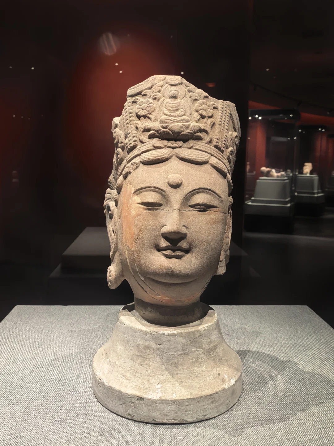 响堂山石窟，文物被盗撅的痛心