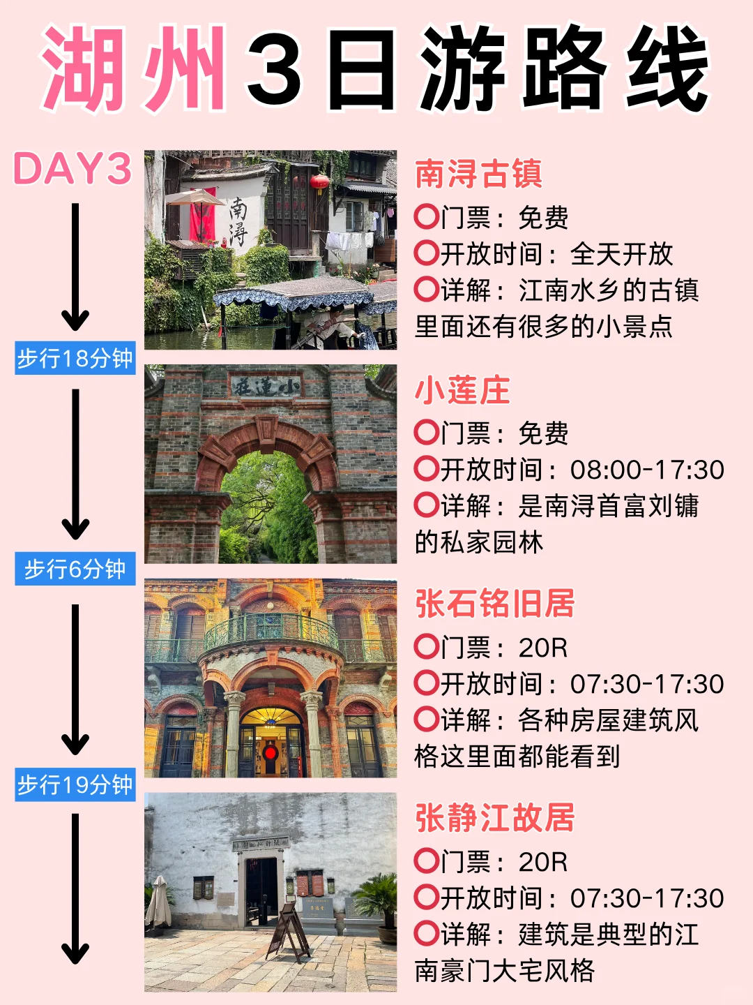 湖州景点排行榜~这些景点真的美疯了🤩