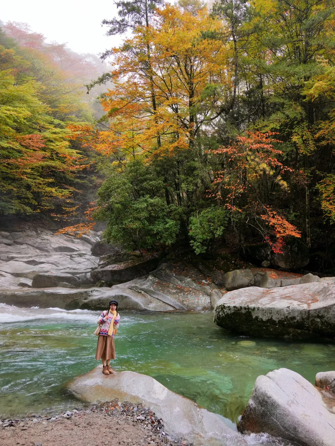 被《国家地理》安利的红叶第一山有多绝❗️