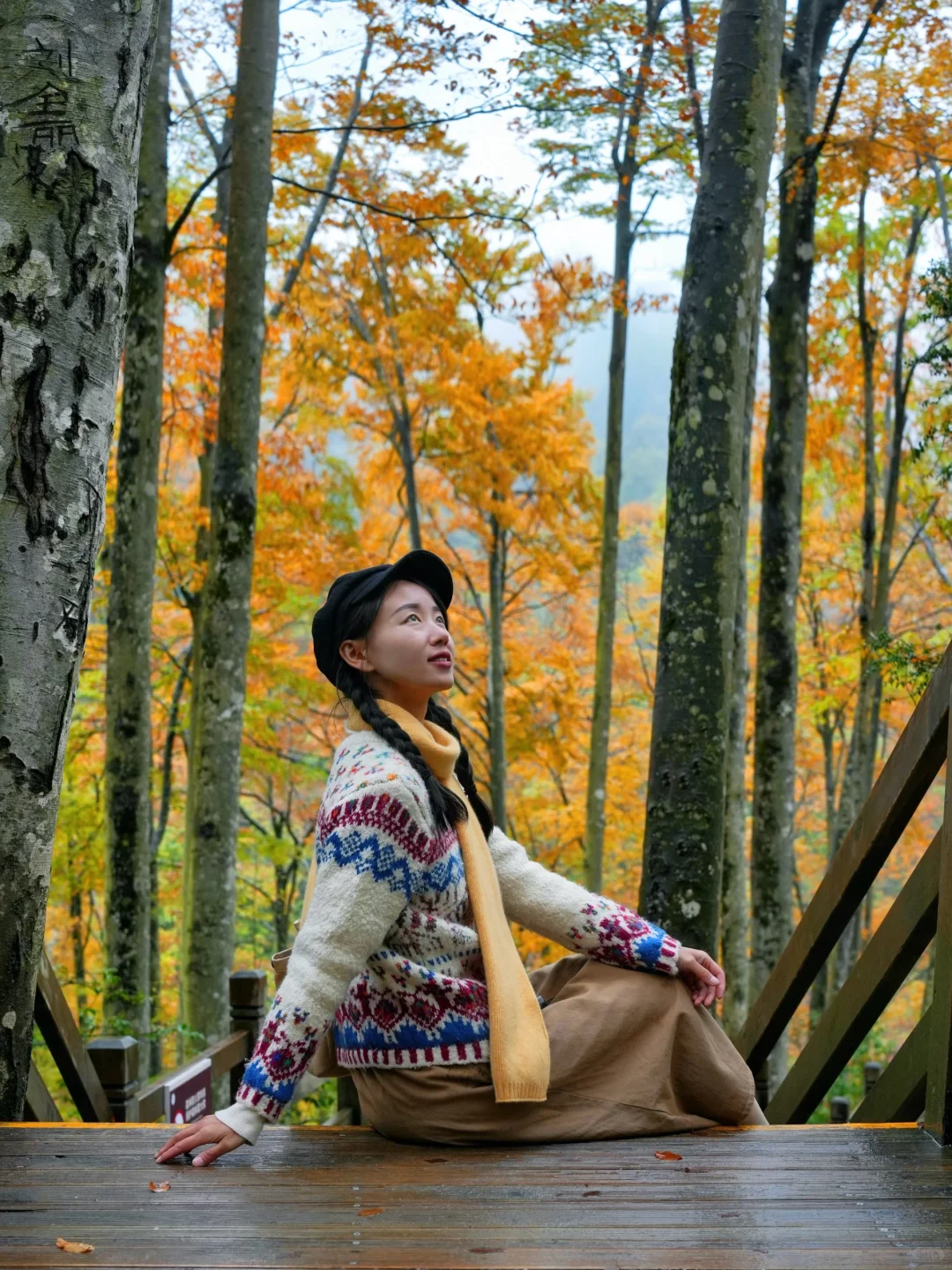 被《国家地理》安利的红叶第一山有多绝❗️