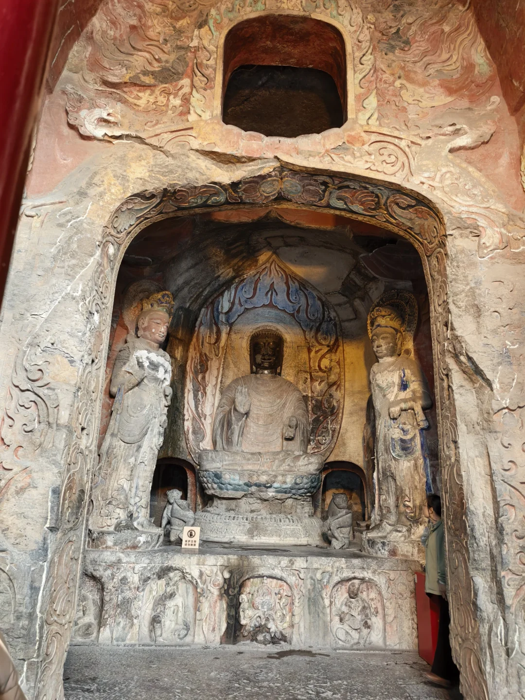 响堂山石窟，文物被盗撅的痛心