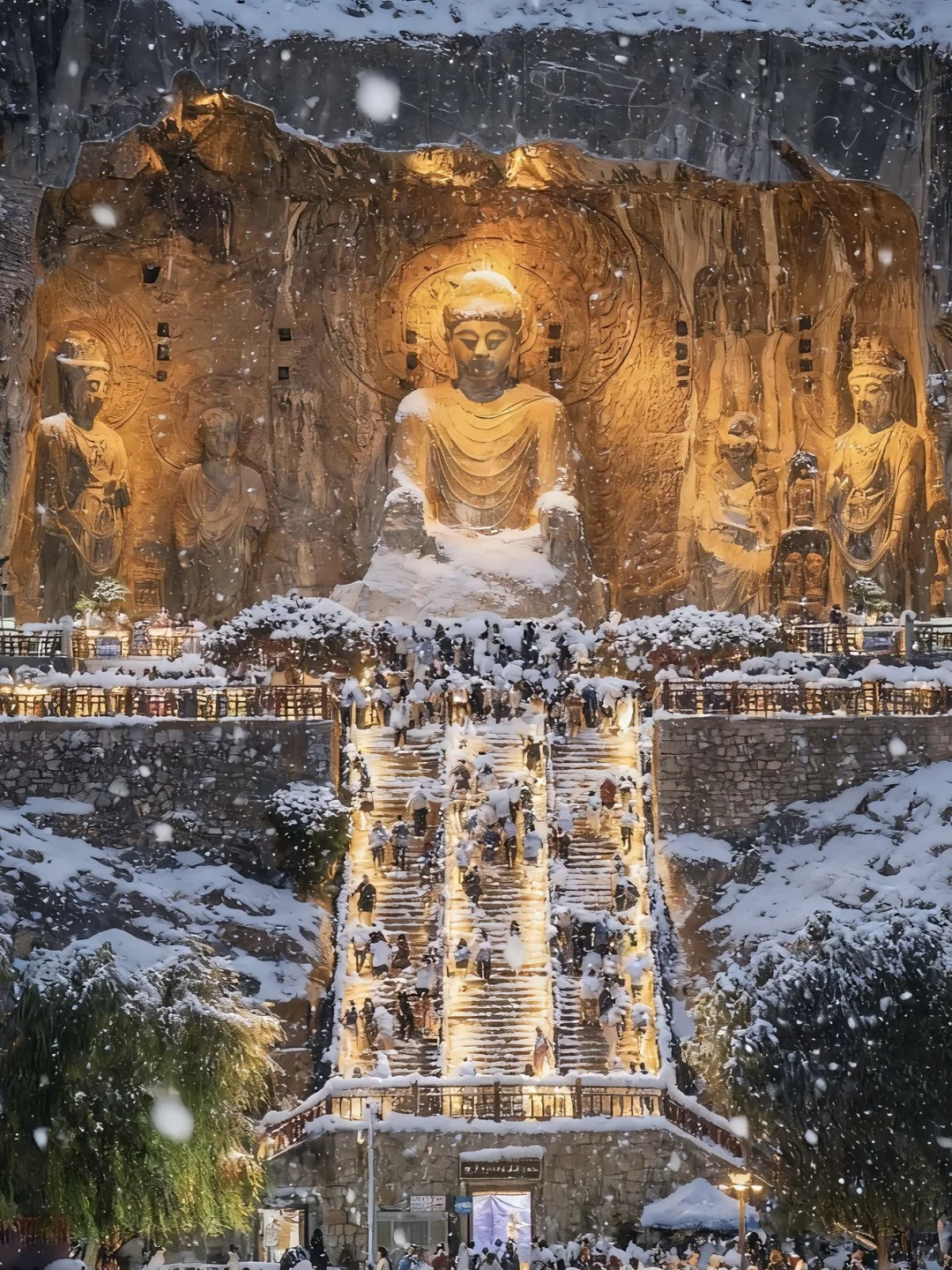 我大概是疯了❄️冬天去古城洛阳！但真的很美