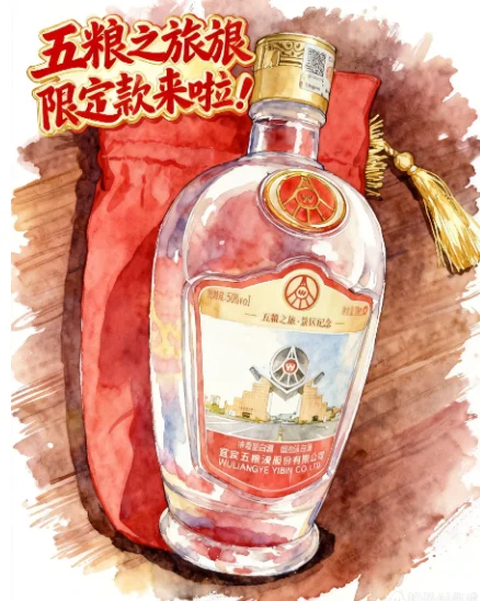 186元抢五粮液景区限定款！把五粮之旅的风