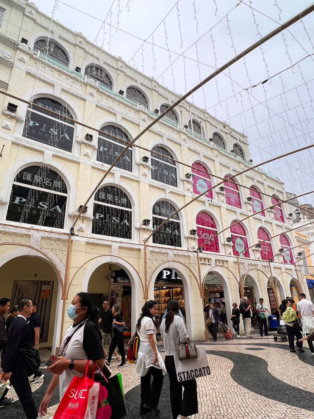 澳门参加美食节，发现旅游塔粉墙太出片了