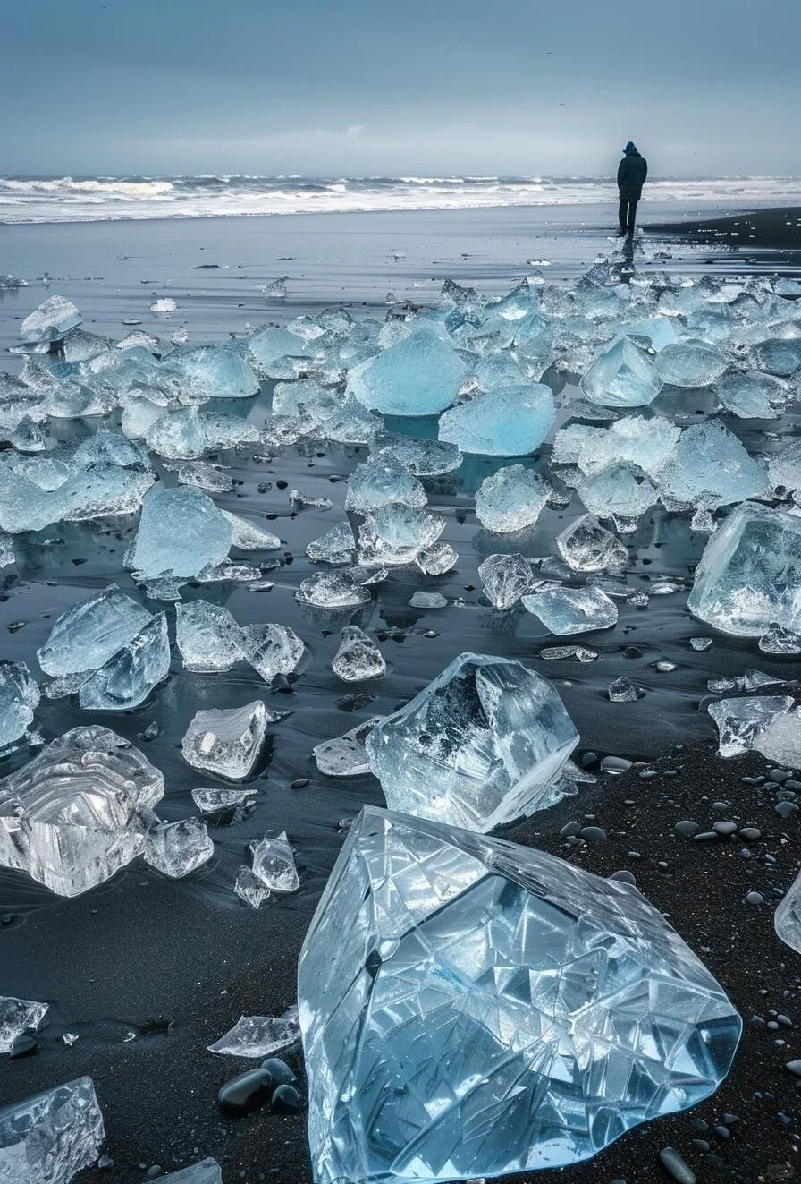 冰岛4日丨把冰川、瀑布、黑沙滩全装进行程