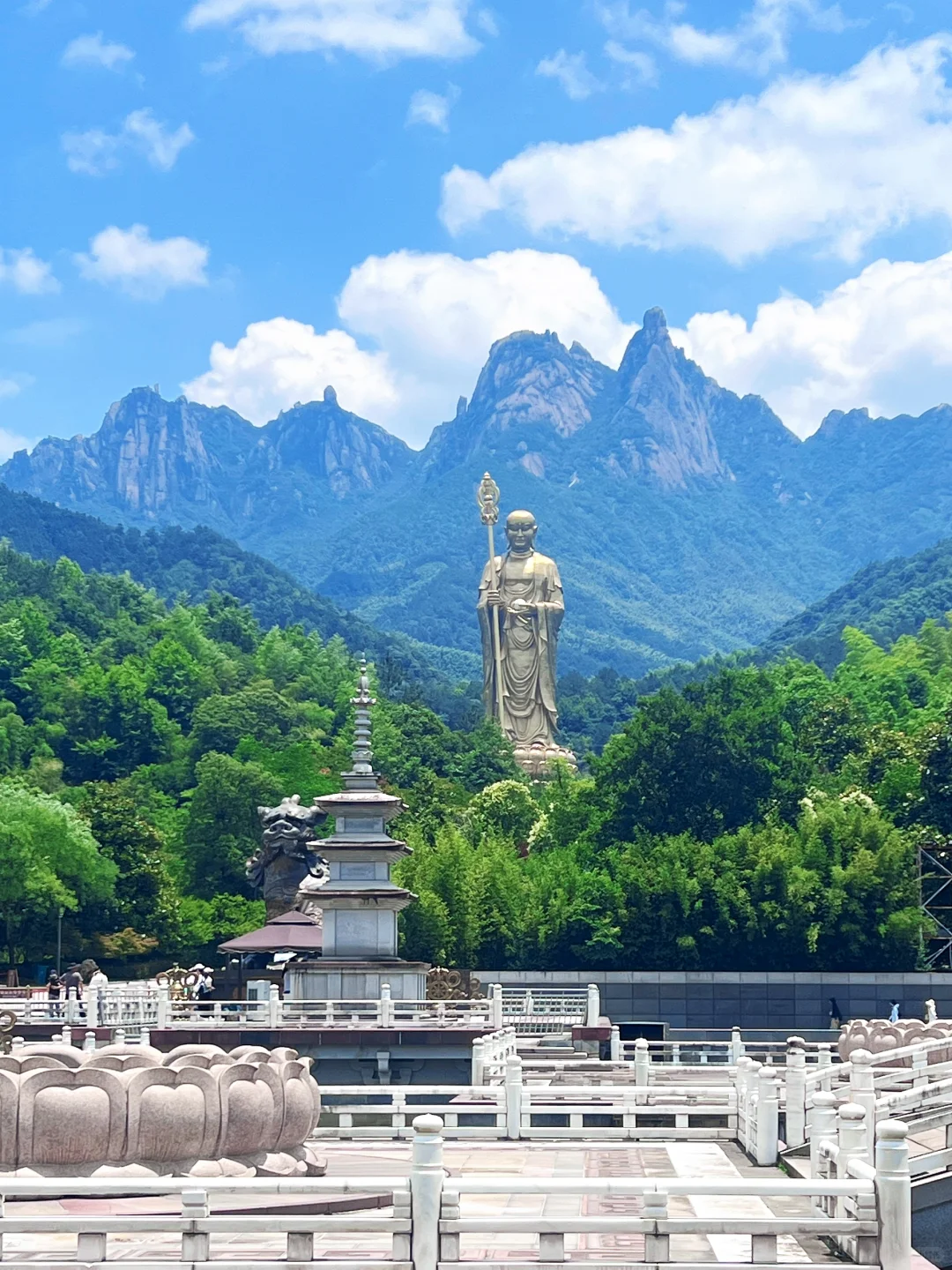 人在九华山上香，上班过两天再说🙏附攻略